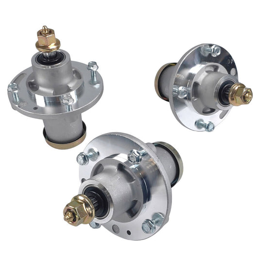 3Pcs Spindle Assembly Fit For Selected Fabricated Decks On Husqvarna Mowers 539112170