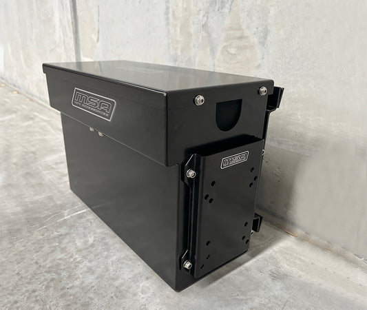 MSA 4X4 BATTERY BOX SLIMLINE - 40019