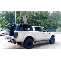 Aluminium Tub Canopy with top-opening lid fit for Toyota Hilux 2006+/GWM Cannon 2020+