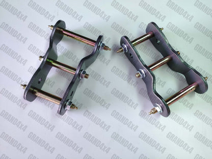 2" LIFT KIT STRUT SPACERS EXTENDED SHACKLES FITS MITSUBISHI TRITON MQ 2015-2018