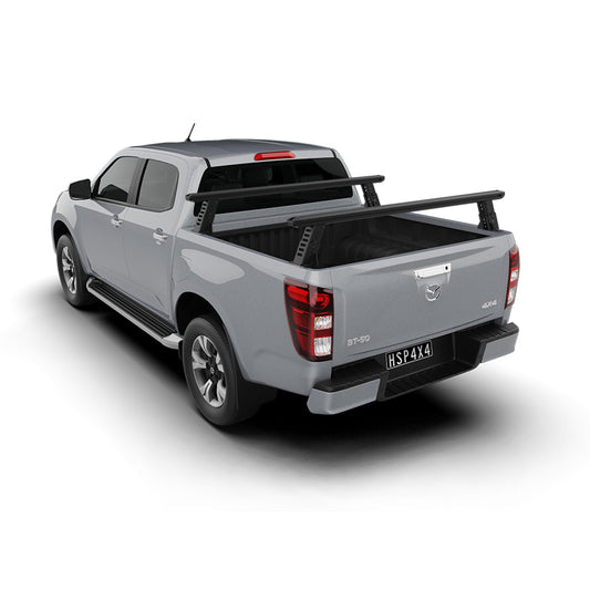 HSP Load Rack JNR Tub Rack suits Mazda Bt50 TF 2020+ Fits Dual Cab Direct To Tub - Full set (Front & Rear Legs)