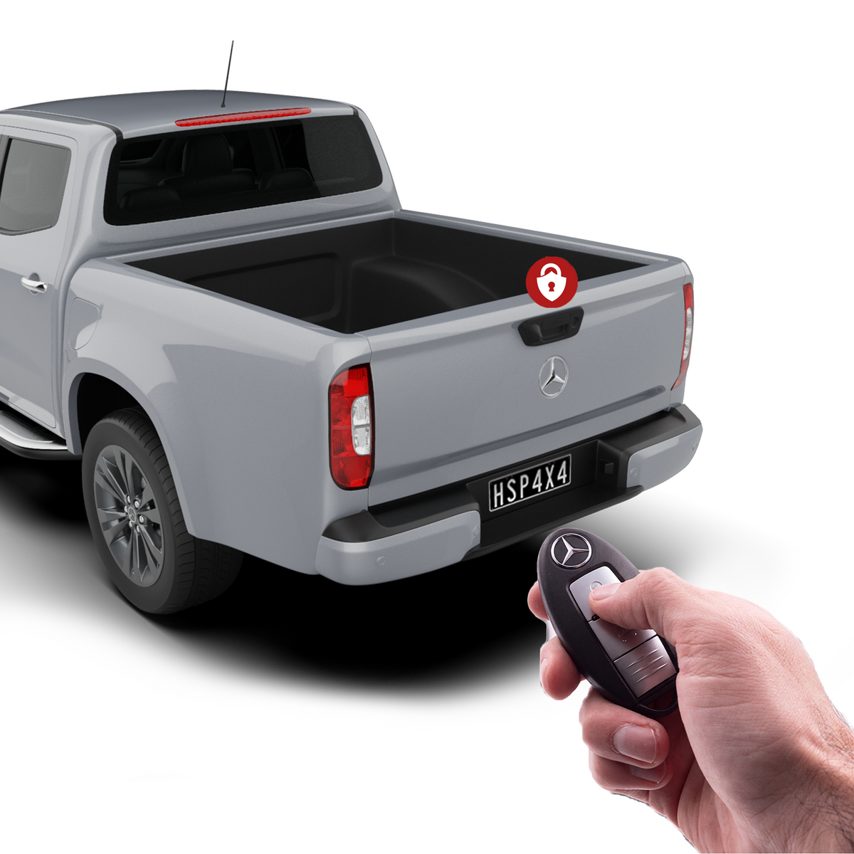 HSP Tail Lock Mercedes X-Class