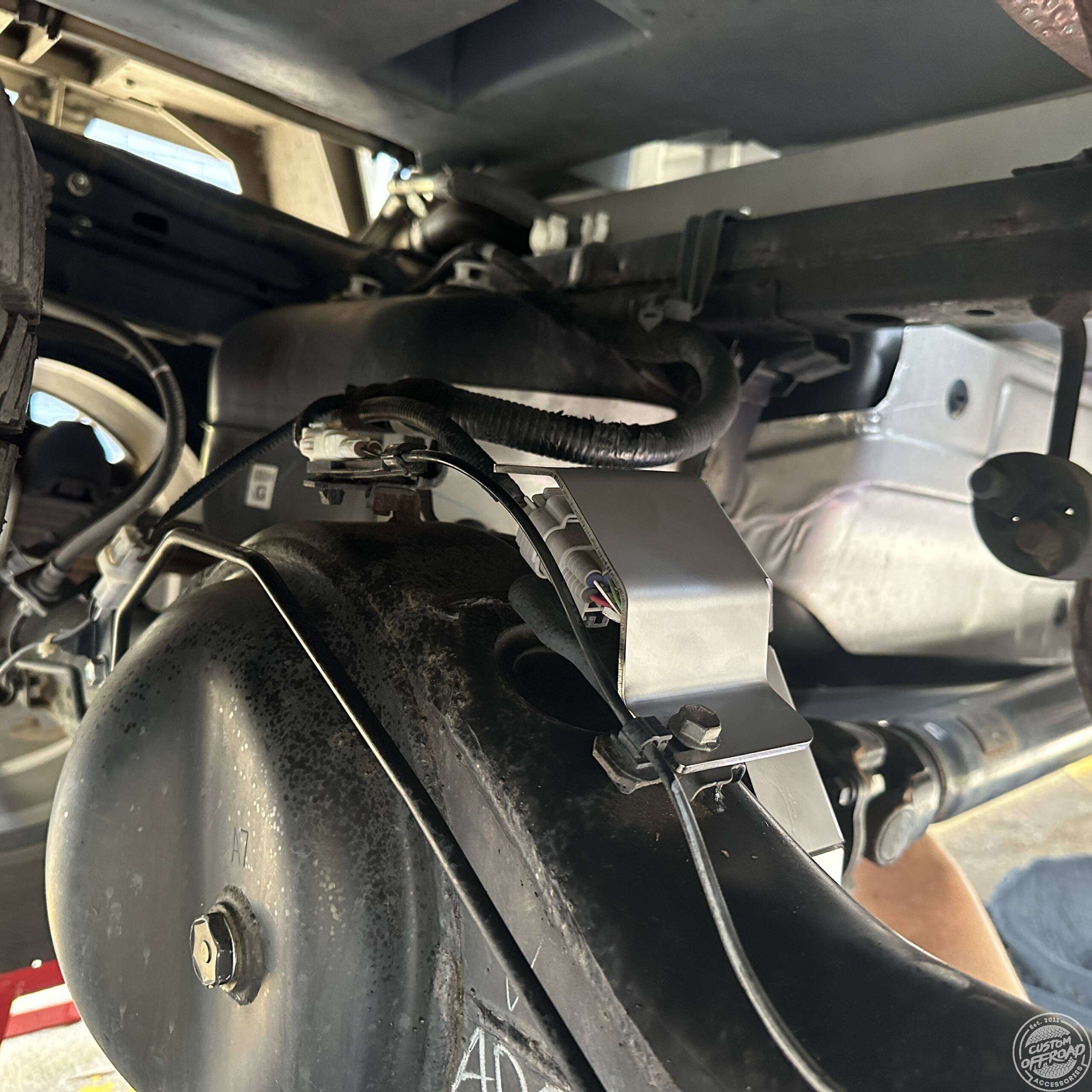 N80 Rear Diff Actuator E-Locker Guard – Ramped up 4x4