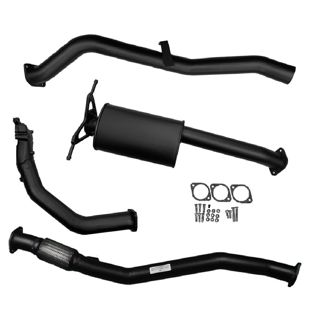 Nissan D22 Navara Exhaust 2.5L 3" Systems
