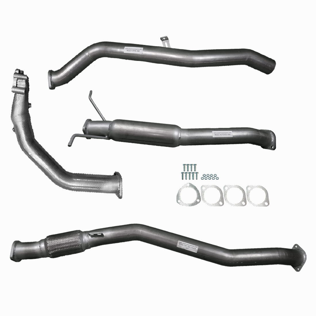 Nissan D22 Navara Exhaust 2.5L 3" Systems