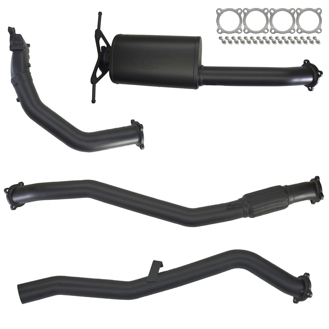 Nissan D22 Navara Exhaust 2.5L 3" Systems
