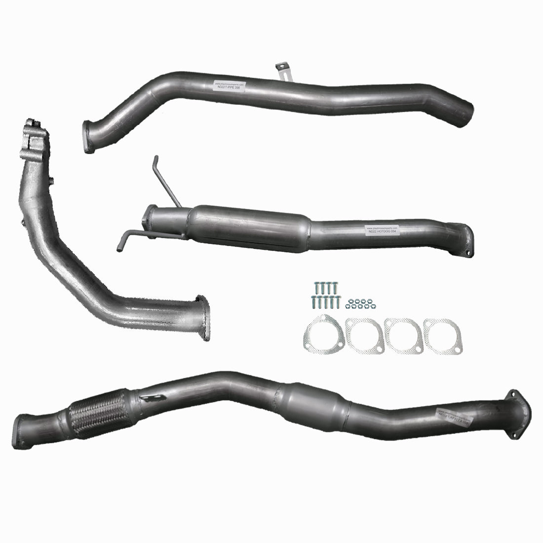 Nissan D22 Navara Exhaust 2.5L 3" Systems