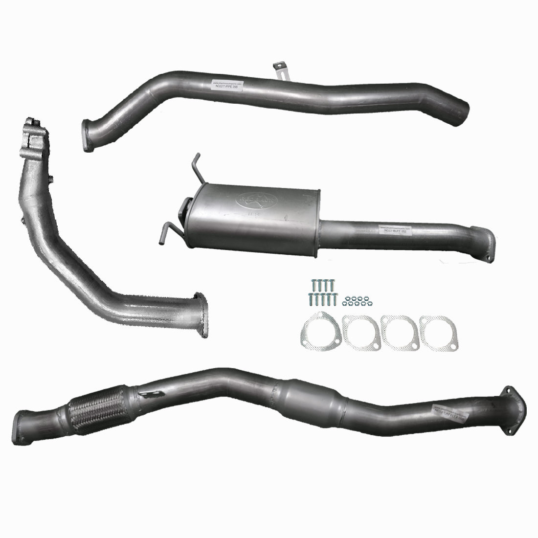 Nissan D22 Navara Exhaust 2.5L 3" Systems
