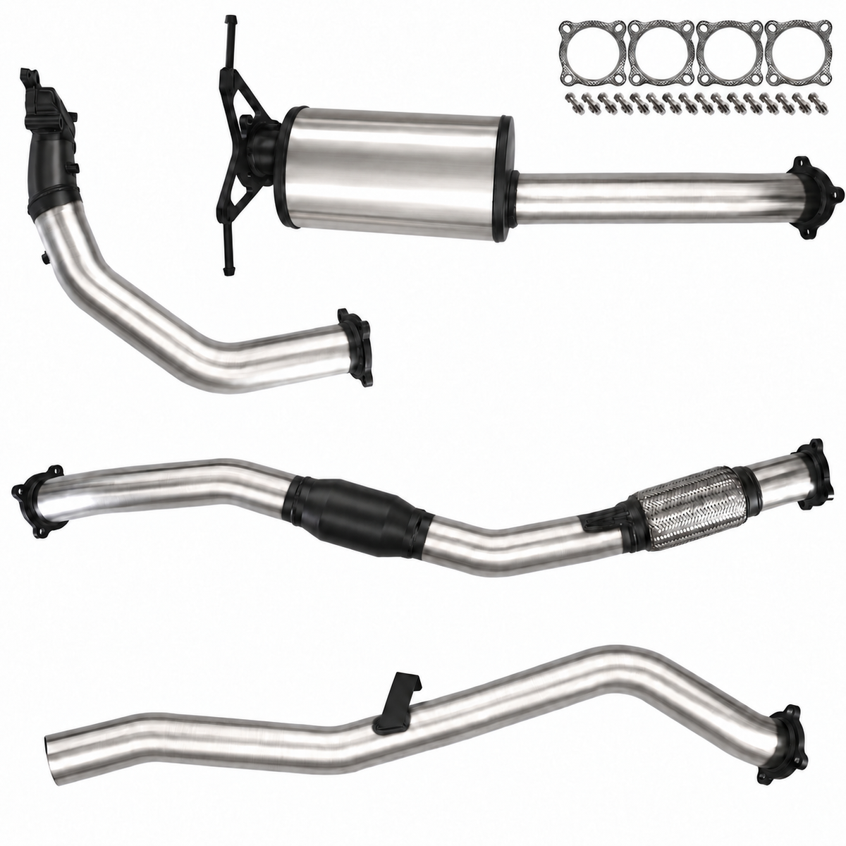 Nissan D22 Navara Exhaust 2.5L 3" Systems