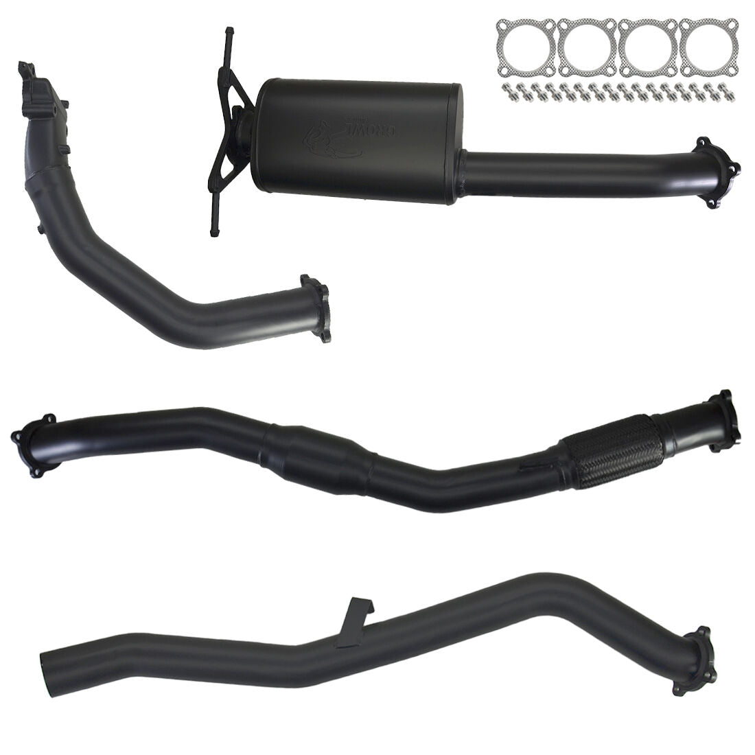 Nissan D22 Navara Exhaust 2.5L 3" Systems