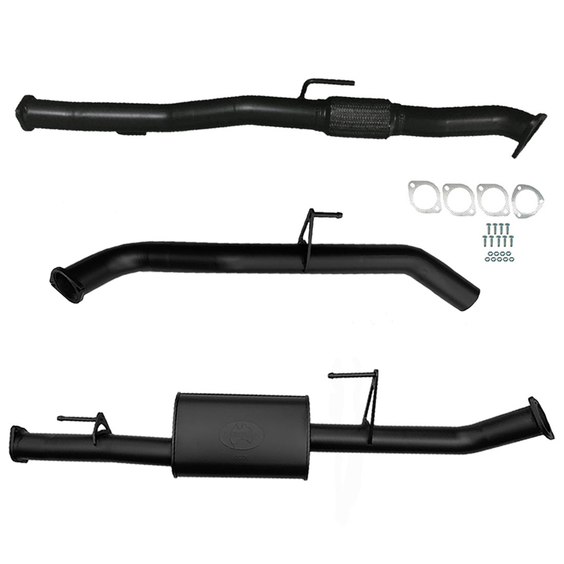 #Black - Aluminised Steel, #Muffler