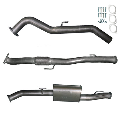 Nissan D40 Navara Exhaust V6 V9X Turbo 3" Systems