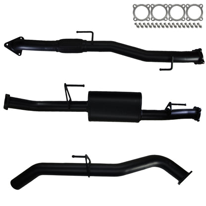 #Black - 409 Stainless Steel, #Muffler