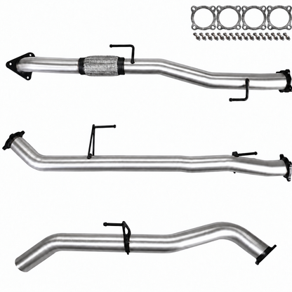 Nissan D40 Navara Exhaust V6 V9X TD 3" Dump Pipe Back Systems