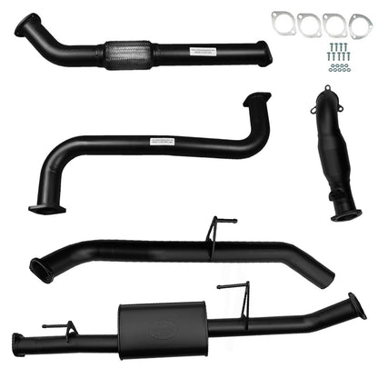 #Black - Aluminised Steel, #With Cat & Muffler