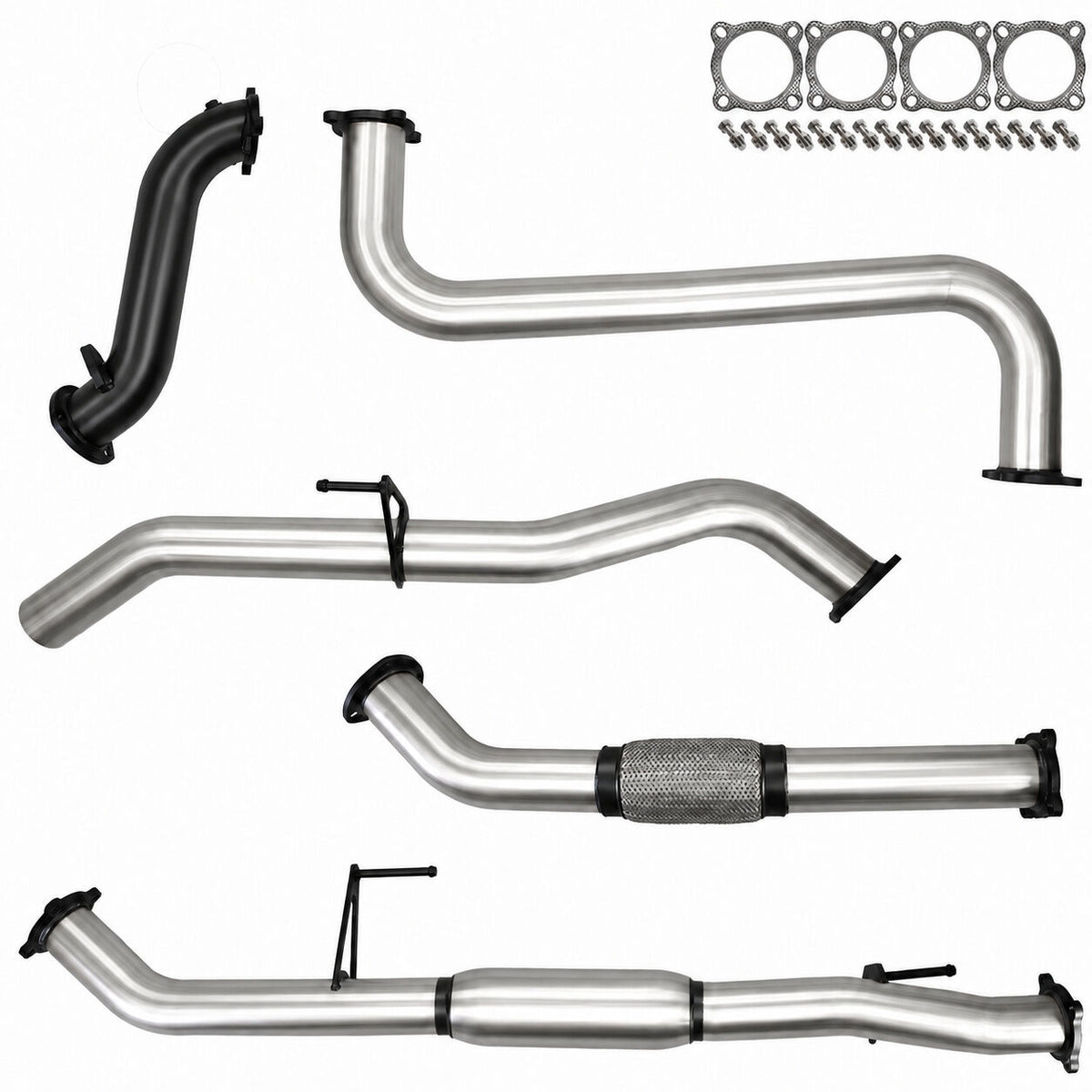Nissan D40 Navara Exhaust 2.5L Manual Turbo Back 3" Systems