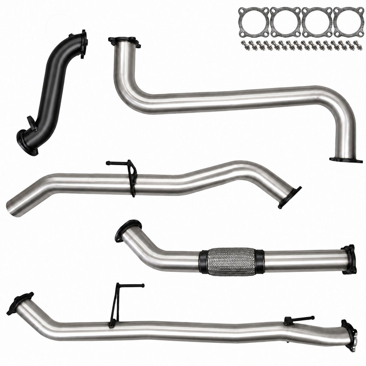Nissan D40 Navara Exhaust 2.5L Manual Turbo Back 3" Systems