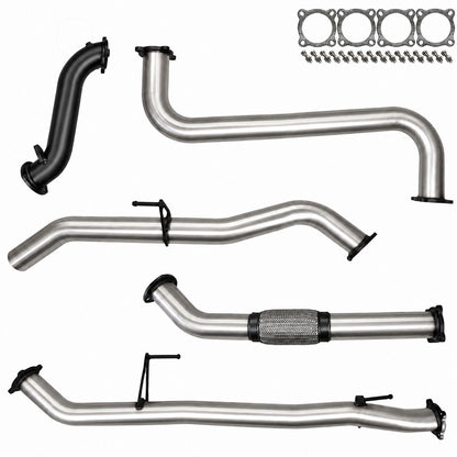 Nissan D40 Navara Exhaust 2.5L Manual Turbo Back 3" Systems