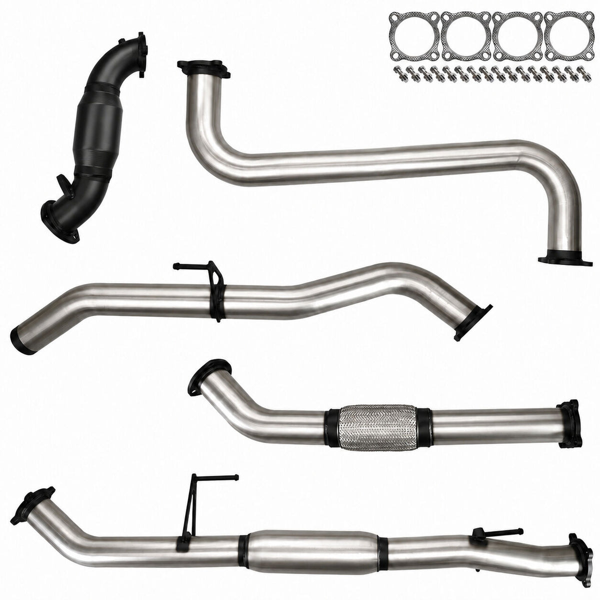 Nissan D40 Navara Exhaust 2.5L Manual Turbo Back 3" Systems