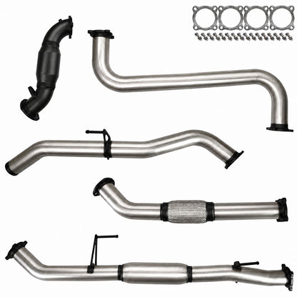 Nissan D40 Navara Exhaust 2.5L Manual Turbo Back 3" Systems