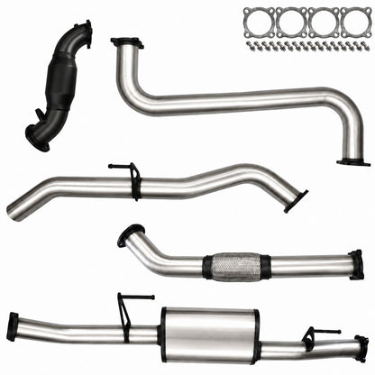 Nissan D40 Navara Exhaust 2.5L Manual Turbo Back 3" Systems