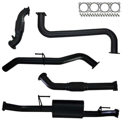 #Black - 409 Stainless Steel, #With Cat & Muffler