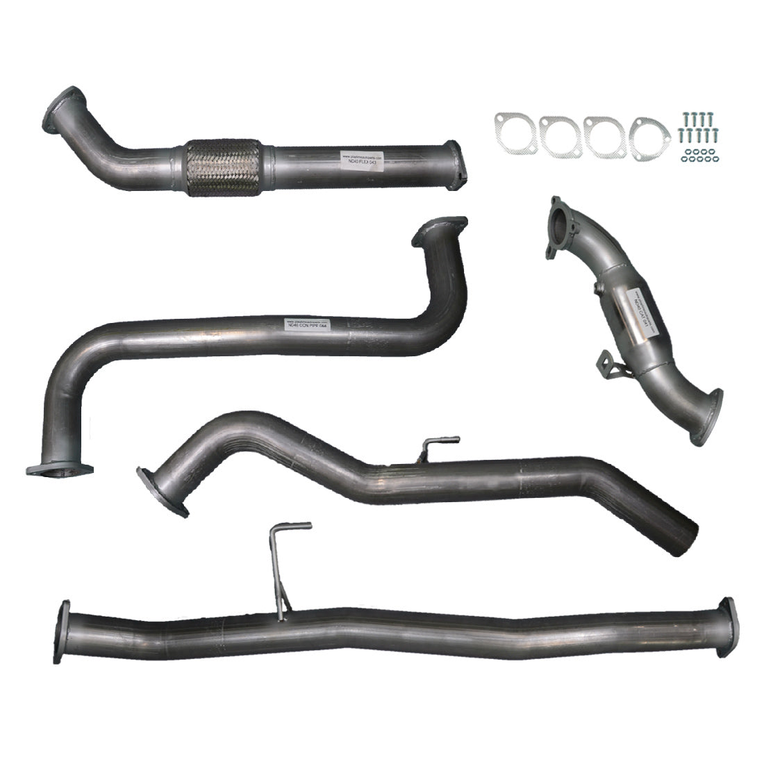 Nissan D40 Navara Exhaust 2.5L Manual Turbo Back 3" Systems