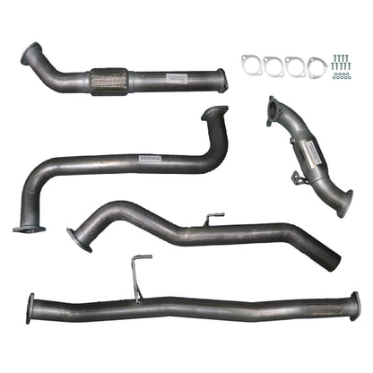 Nissan D40 Navara Exhaust 2.5L Manual Turbo Back 3" Systems