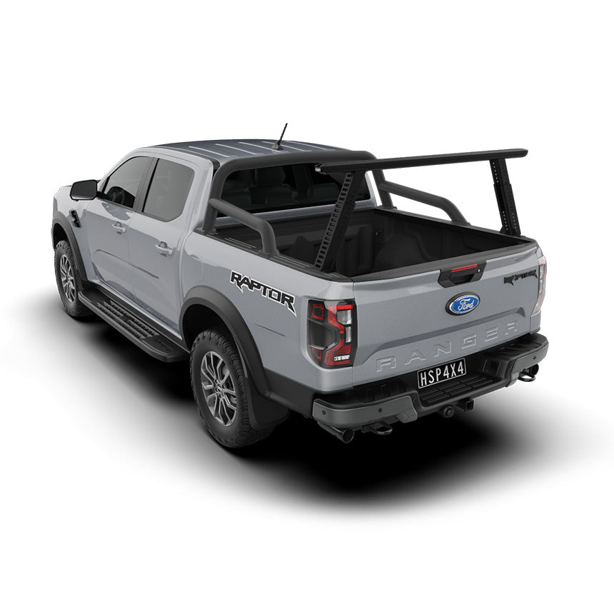 HSP Load Rack Pro Ladder Rack suits Next Gen Ranger/Raptor & Super Duty Fits Dual Cab Tub & Roll R Cover - Rear Leg Only