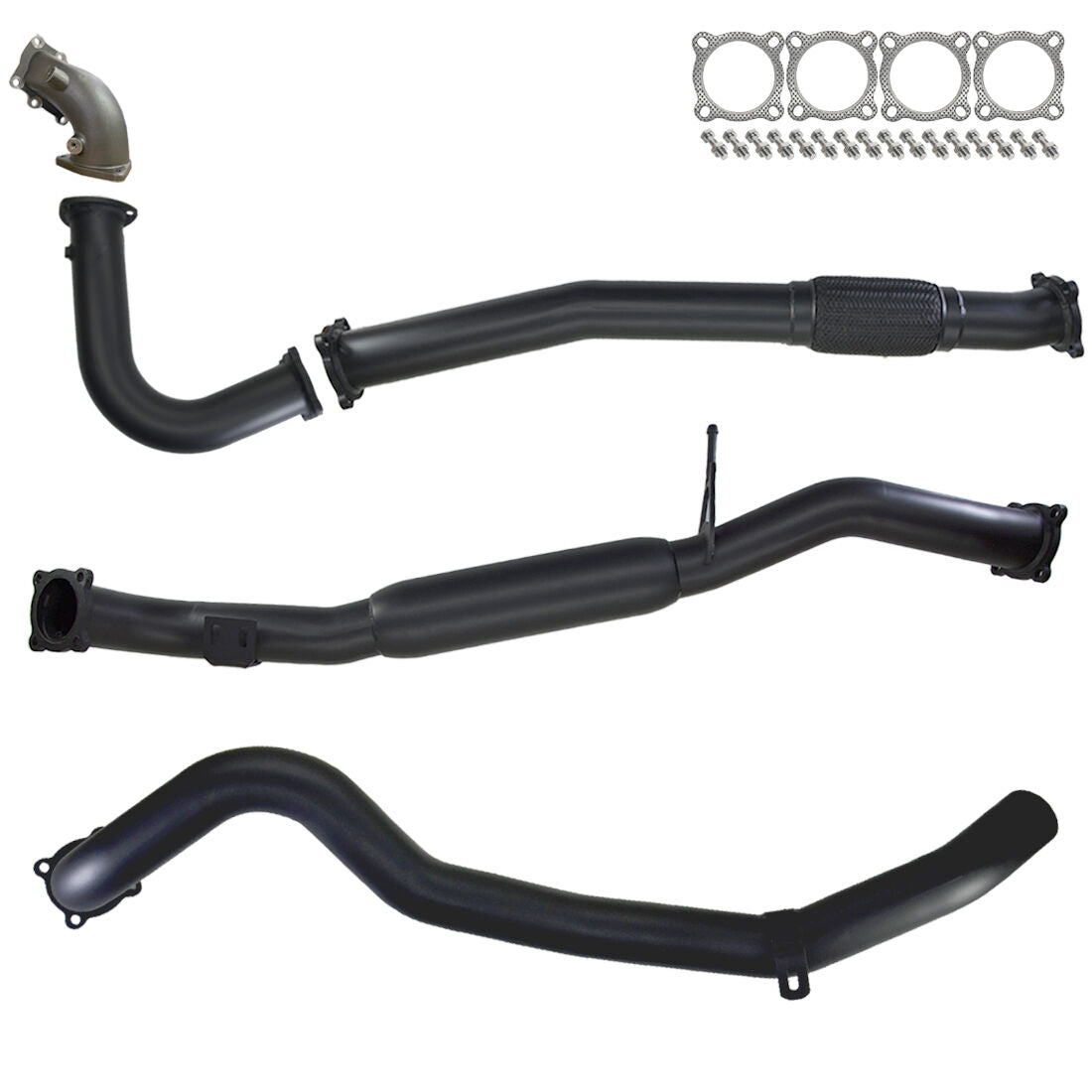 Nissan GU Patrol Exhaust Coil Spring Ute 4.2L 3" Inch Systems
