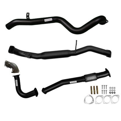 #Black - Aluminised Steel, #Hotdog, #With Dump Pipe