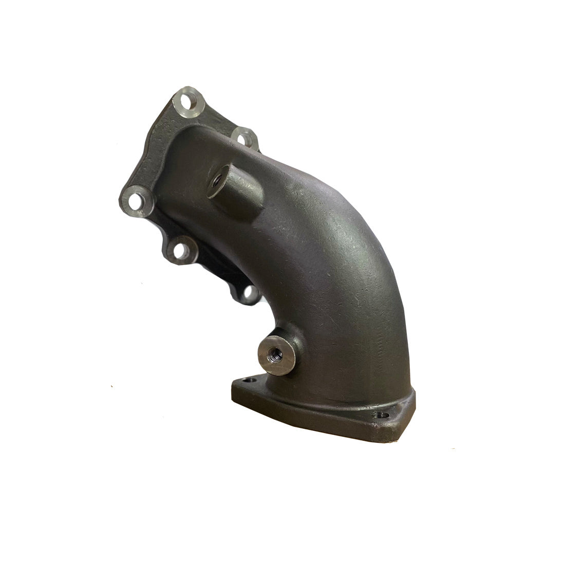 #Black - Aluminised Steel, #Muffler, #With Dump Pipe