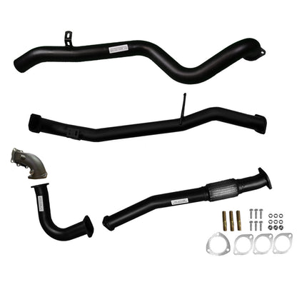 #Black - Aluminised Steel, #Pipe Only, #With Dump Pipe