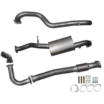 #Raw Aluminised Steel, #Muffler, #With Dump Pipe
