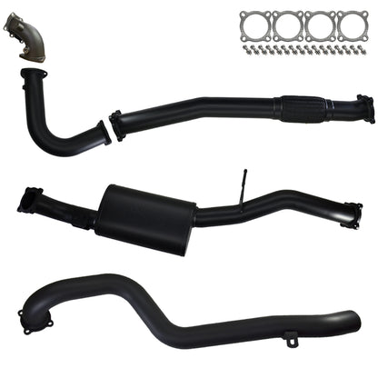 #Black - 409 Stainless Steel, #Muffler, #With Dump Pipe