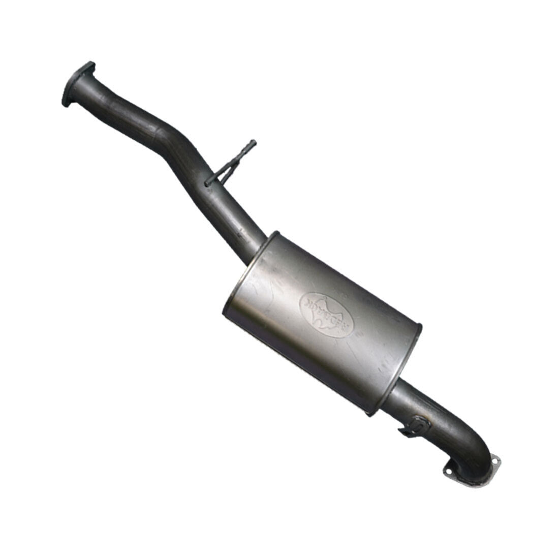 #Raw Aluminised Steel, #Muffler, #No Dump Pipe