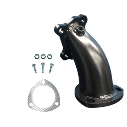 #Black - 409 Stainless Steel, #Pipe Only, #With Dump Pipe