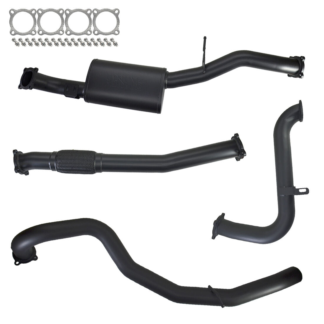 Nissan GU Patrol Exhaust Wagon 3L 3" Inch Systems