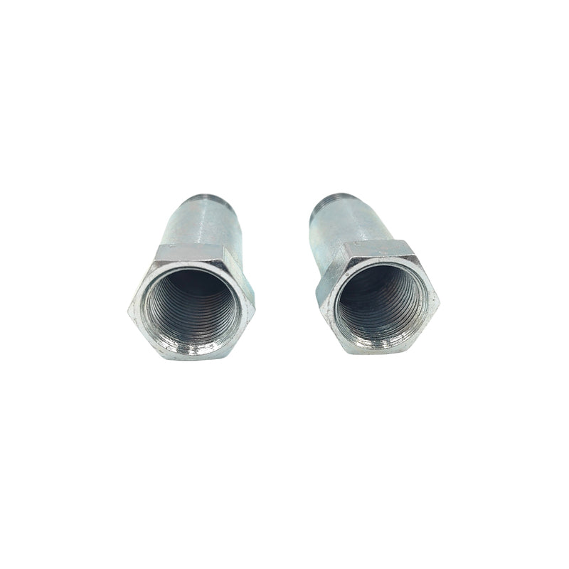 2 x Car O2 Oxygen Sensor Extender Spacer Adapter 55mm M18 x 1.5
