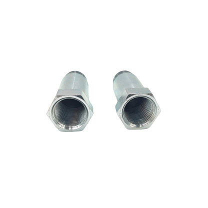 2 x Car O2 Oxygen Sensor Extender Spacer Adapter 55mm M18 x 1.5