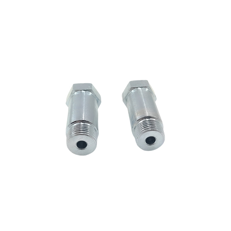 2 x Car O2 Oxygen Sensor Extender Spacer Adapter 55mm M18 x 1.5