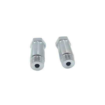 2 x Car O2 Oxygen Sensor Extender Spacer Adapter 55mm M18 x 1.5
