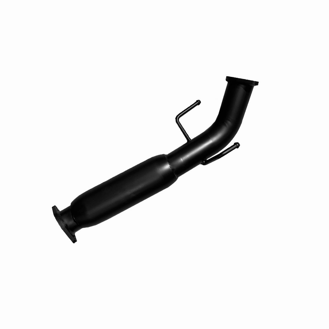 #Black - Aluminised Steel, #Hotdog & Muffler, #Cat Back