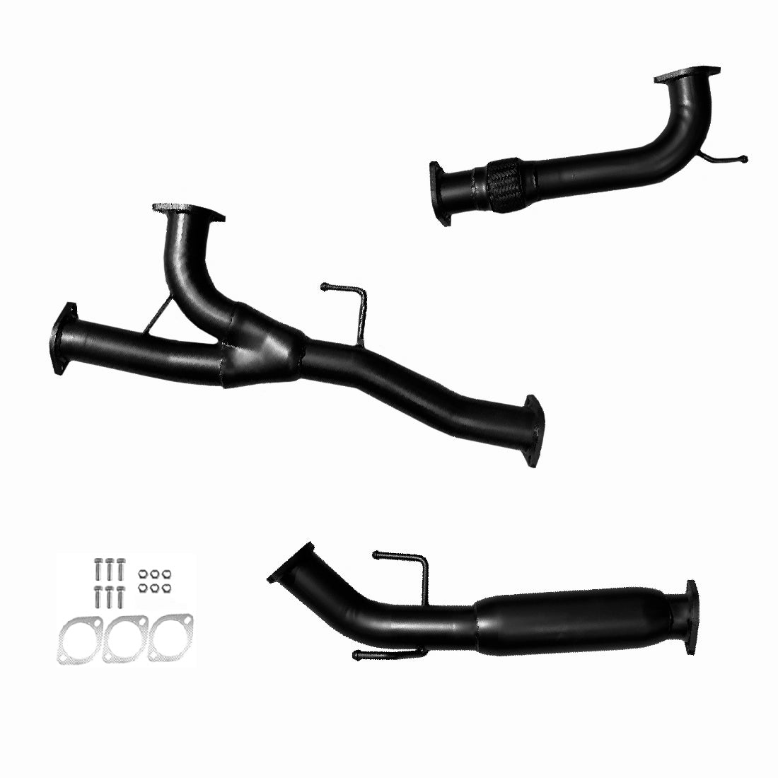 #Black - Aluminised Steel, #Hotdog, #Mid Section Only