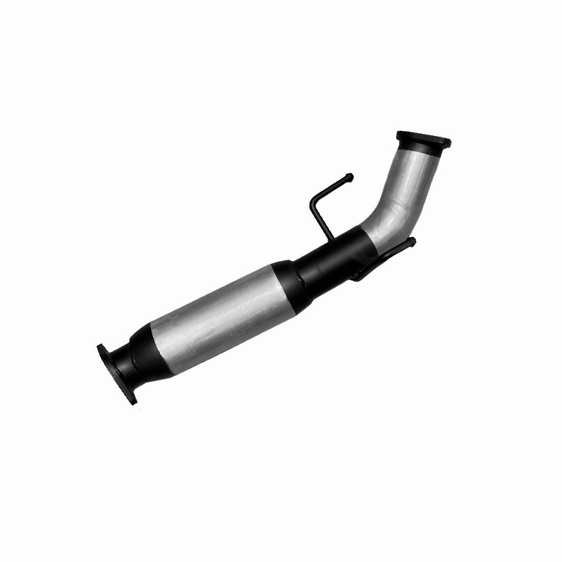 #Black - 409 Stainless Steel, #Hotdog & Muffler, #Cat Back