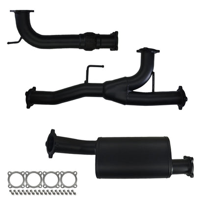 #Black - 409 Stainless Steel, #Muffler, #Mid Section Only