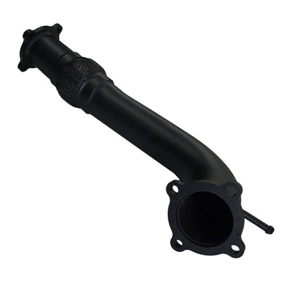 #Black - 409 Stainless Steel, #Muffler, #Mid Section Only