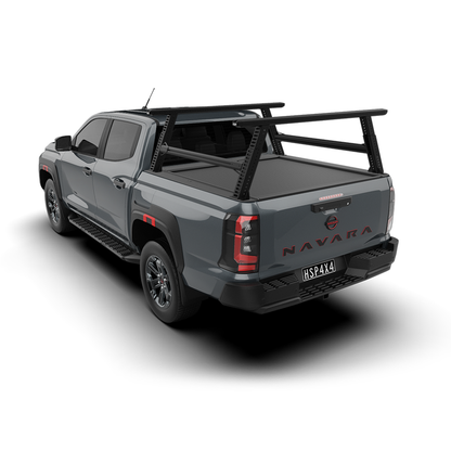 HSP Load Rack Pro Ladder Rack suits Nissan Navara D27 2026+ Suits Roll R Cover S3.5 - Full set (Front & Rear Legs + Joiner Bar)