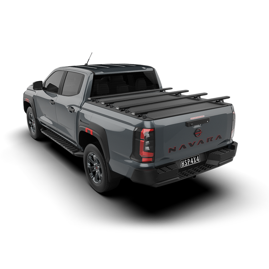 Twin HSP Load Bar (4 Bars) Suits Roll R Cover S3.5 (no sports bar/ A-frame bar) on a Navara D27 2026+