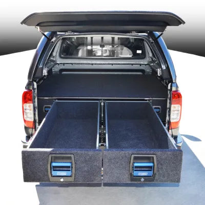 MSA NAVARA NP300 COMPLETE DUAL STORAGE DRAWER SYSTEM - E1350-NAV300-COM